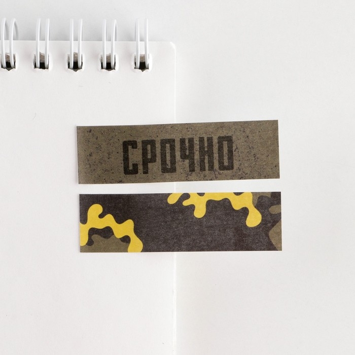 Подарочный набор &laquo;100% крутой мужик&raquo;: планинг 50 листов, стикеры-закладки и ручка пластик