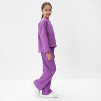 Свитшот детский MINAKU, цвет лавандовый, рост 164 см Свитшот детский MINAKU, цвет лавандовый, рост 164 см