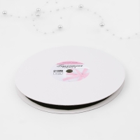 Лента бархатная, 10 мм, 18 ± 1 м, цвет чёрный №03 Лента бархатная, 10 мм, 18 ± 1 м, цвет чёрный №03