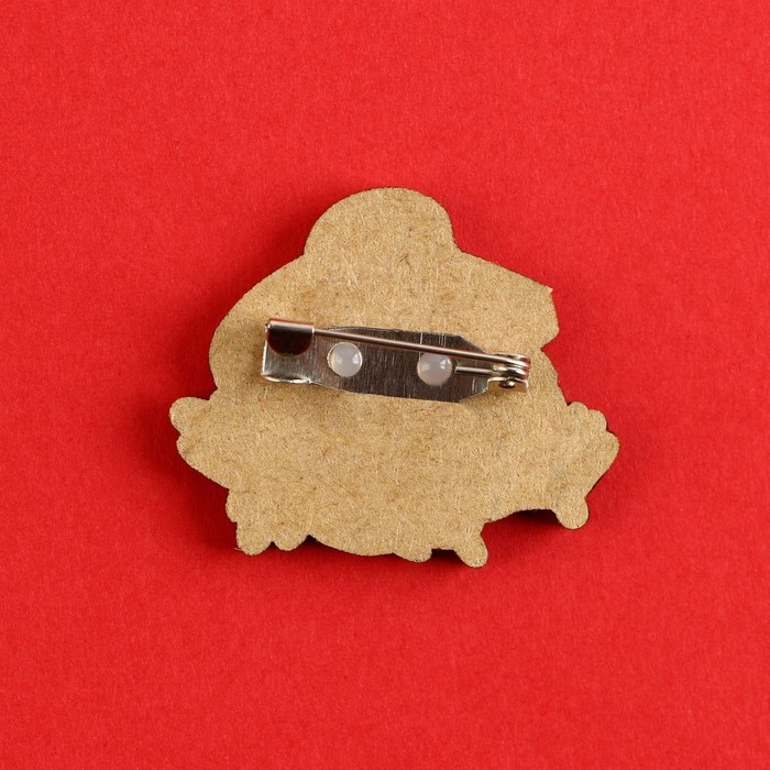 Значок деревянный &laquo;Голубь&raquo; , серия мемы ,3,2 х 3 см