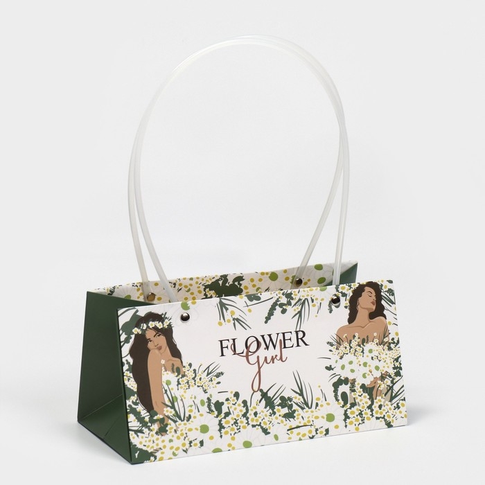 Пакет влагостойкий для цветов &laquo;Flower&raquo;, 24 х 12 х 12 см