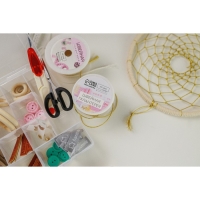 Нить для плетения, d = 1 мм, 25 &plusmn; 1 м, цвет золотой