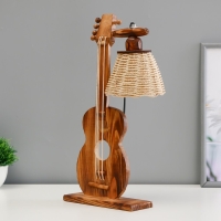 Настольная лампа "Гитара" Е12 10х20х38 см