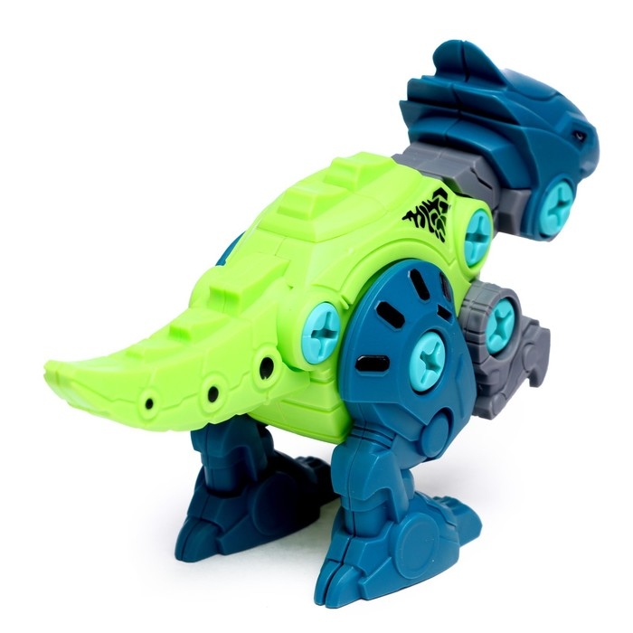 Конструктор винтовой &laquo;Паразауролоф&raquo;, с отвёрткой, 24 детали