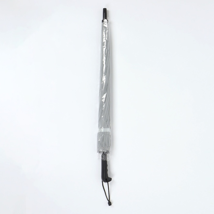 Зонт - трость полуавтоматический &laquo;Однотонный&raquo;, 16 спиц, R = 48/55 см, D = 110 см, цвет МИКС