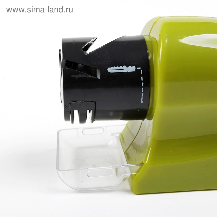 Ножеточка Luazon LTE-02, электрическая, для ножей/ножниц/отвёрток, 4хАА (не в ком.), зелёная