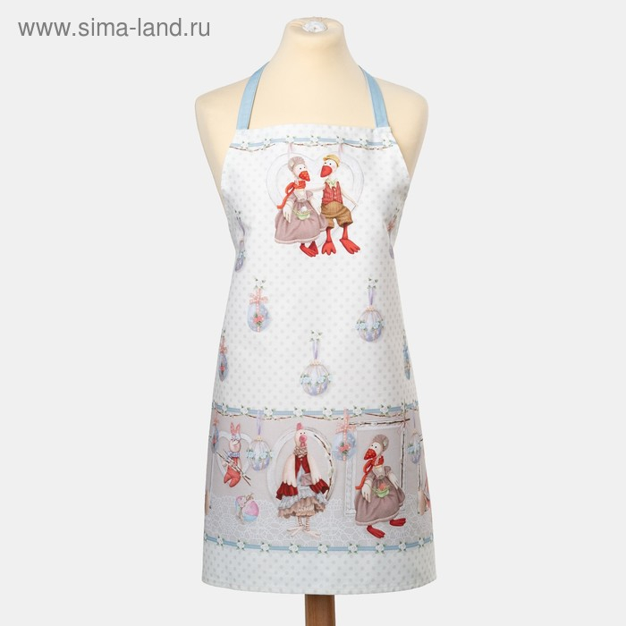 Фартук Этель &laquo;Пасхальные Тильды&raquo; 60х70 см, 100% хлопок, саржа 190 гр/м2