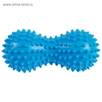 Мяч массажный ONLYTOP, двойной, цвета МИКС