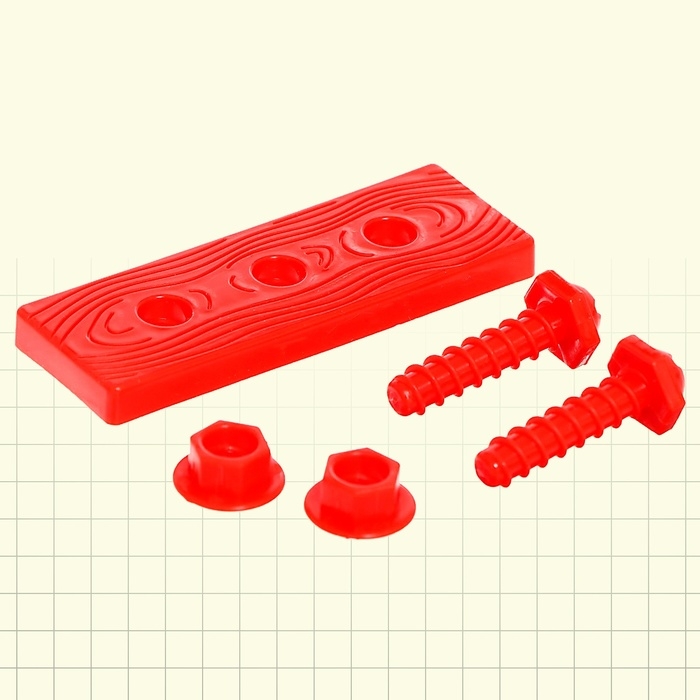 Набор детских инструментов в чемодане &laquo;Верстачок&raquo; цвет МИКС