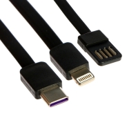 Внешний аккумулятор Maimi Mi56, 10000 мАч, USB,Type-C, Lightning/Type-C/USB ,PD,чёрный Внешний аккумулятор Maimi Mi56, 10000 мАч, USB,Type-C, Lightning/Type-C/USB ,PD,чёрный