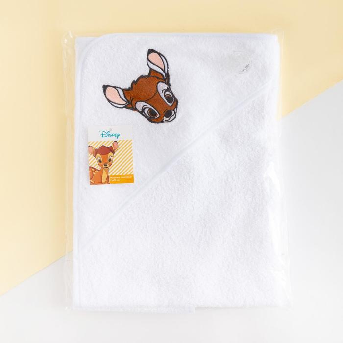 Полотенце уголок махровое &laquo;Бемби&raquo;, 75 х 75 см, 100% хлопок