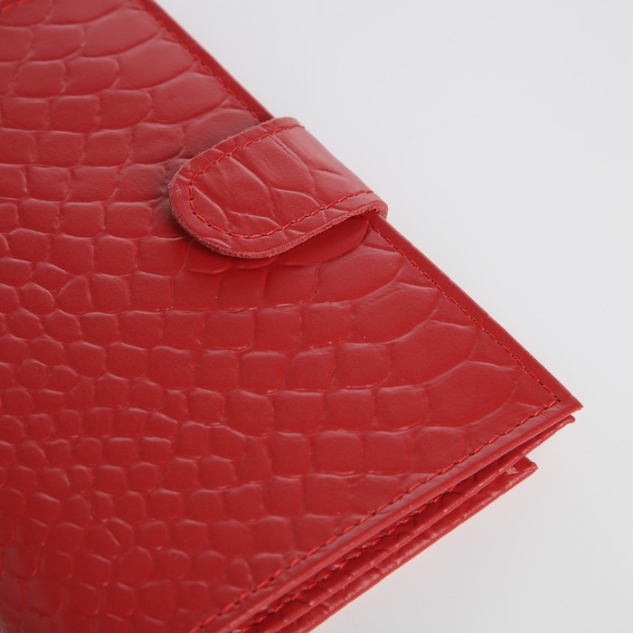 Обложка для автодокументов и паспорта, цвет красный Обложка для автодокументов и паспорта, цвет красный