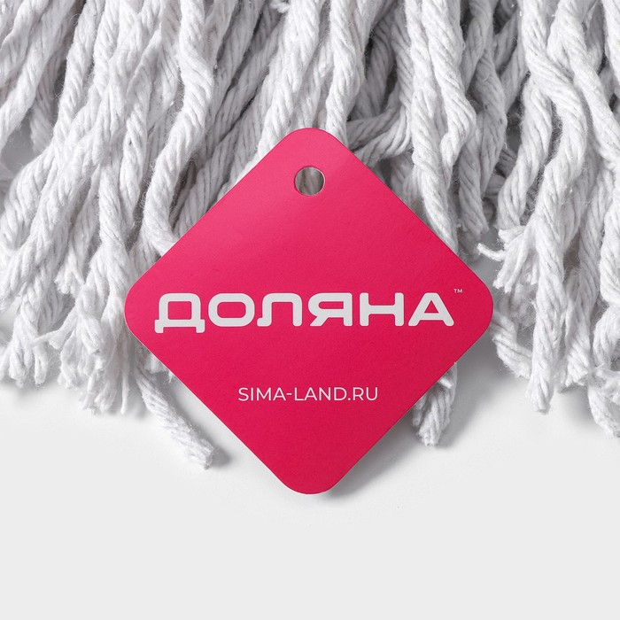 Швабра для мытья пола Доляна «Веревочная плоская», насадка 23 см, металлическая ручка 118 см, цвет МИКС Швабра для мытья пола Доляна «Веревочная плоская», насадка 23 см, металлическая ручка 118 см, цвет МИКС