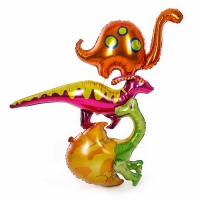 Набор фольгированных шаров «Динозаврики», 3 шт. Набор фольгированных шаров «Динозаврики», 3 шт.