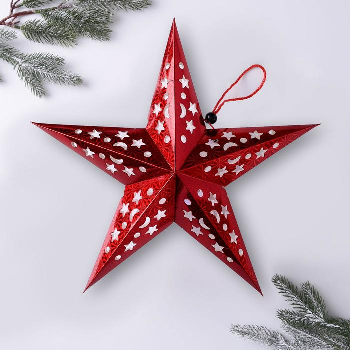 Звезда интерьерная с гирляндой «Бой курантов», 45 × 45 см Звезда интерьерная с гирляндой «Бой курантов», 45 × 45 см