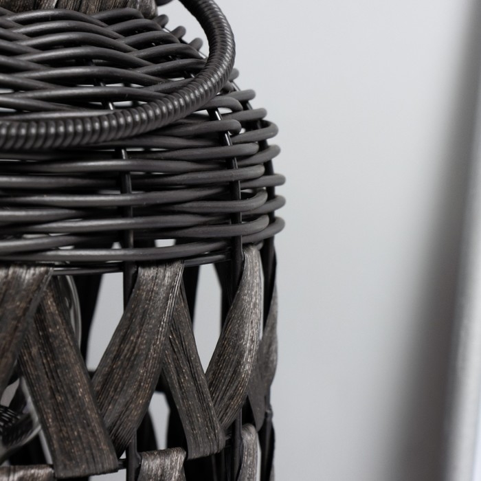 Настольная лампа "Арона" Е27 15Вт черный 21х21х30 см RISALUX