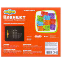 Планшет магнитный для рисования &laquo;Магнитное рисование&raquo;, СМЕШАРИКИ, 380 отверстий