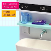 Набор мебели для кукол &laquo;Уборная&raquo;, раковина, зеркало, аксессуары