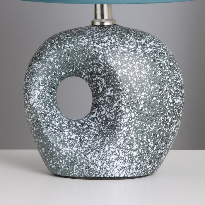 Лампа настольная Лампа настольная "Инес" 1х40Вт Е14 серый 20х20х30см