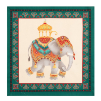 Набор салфеток "Этель" Нью-Дели 40х40см - 4шт, 100% хл, саржа 190гр/м2