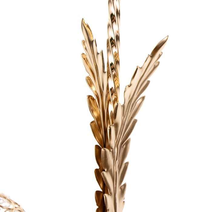 Торшер Торшер "Букет" 3хE27 40Вт золото 60х28х165 см