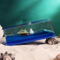 Корабль в жидкости, антистресс "Титаник" 15 х 5.5 х 5.3 см Корабль в жидкости, антистресс "Титаник" 15 х 5.5 х 5.3 см