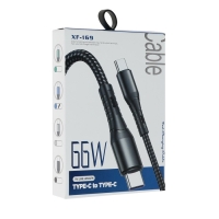 Кабель Type-C - Type-C, 3 А, 66 W, быстрая зарядка, тканевая оплётка, 1 метр, зелёный Кабель Type-C - Type-C, 3 А, 66 W, быстрая зарядка, тканевая оплётка, 1 метр, зелёный