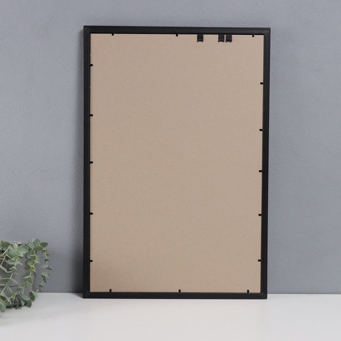 Фоторамка пластик "Пиксель" 40х60 см, чёрный