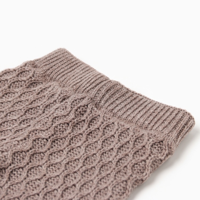 Брюки детские вязаные MINAKU, цвет кофейный, рост 74-80 см Брюки детские вязаные MINAKU, цвет кофейный, рост 74-80 см