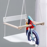 Качели детские &laquo;Мотоцикл&raquo; + Подарок (свисток 1 шт.)