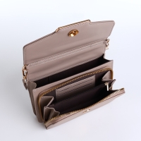 Сумка женская на молнии, цвет серый Сумка женская на молнии, цвет серый