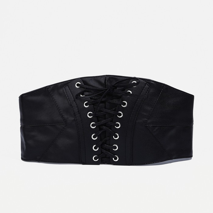 Корсет на кнопках, высота 10-15 см, цвет чёрный Корсет на кнопках, высота 10-15 см, цвет чёрный