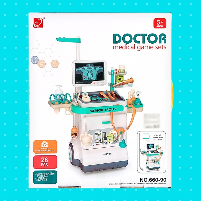 Игровой набор &laquo;Доктор&raquo; с аксессуарами, 26 предметов