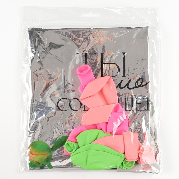 Набор воздушных шаров &laquo;Совершество&raquo;, фольга, латекс, 9 шт.