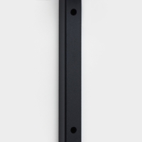 Держатель для полотенец, 10&times;23,3&times;80 см, цвет чёрный