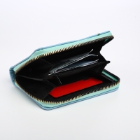 Кошелёк детский на молнии &laquo;Выбражулька&raquo;, цвет голубой