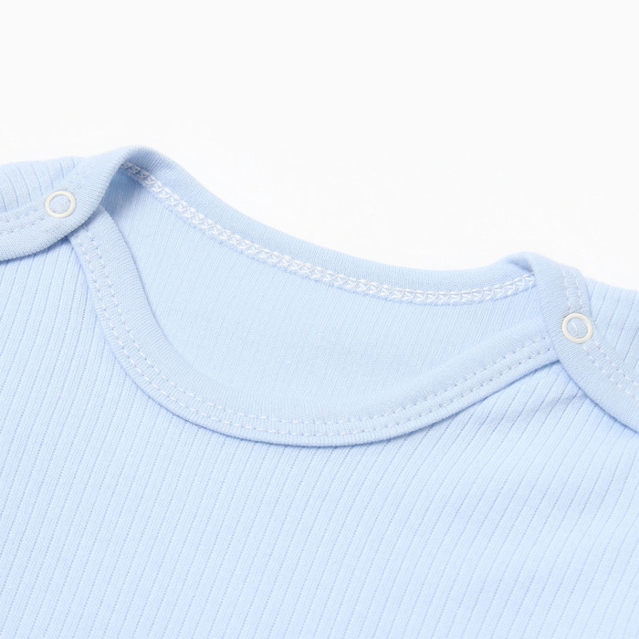 Боди детский, цвет голубой, рост 74 см