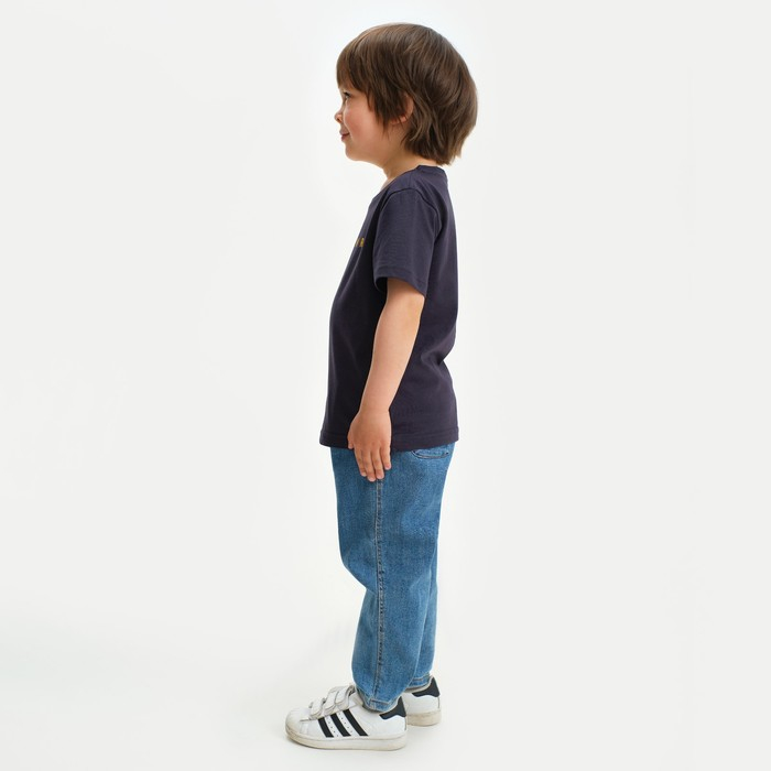 Футболка детская KAFTAN Футболка детская KAFTAN "Boss man" размер 28 (86-92), серый