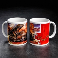 Кружка сублимация "С праздником Победы Катюша" 9 мая, c нанесением Кружка сублимация "С праздником Победы Катюша" 9 мая, c нанесением