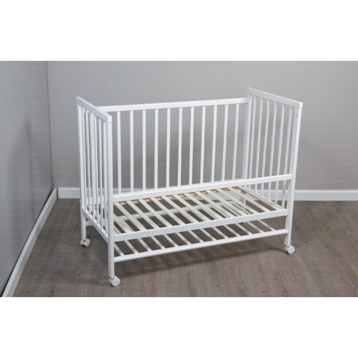 Кровать детская Molli, на колесиках, белый