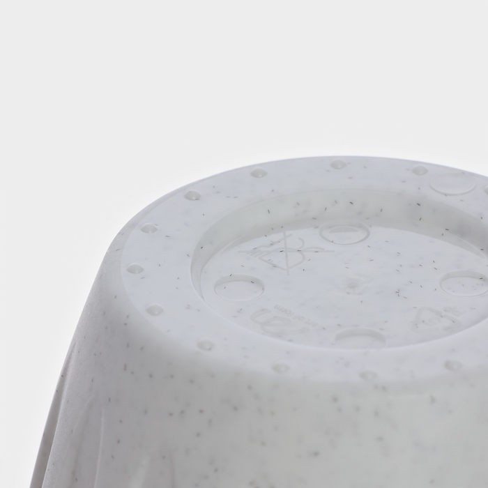 Горшок с поддоном &laquo;Фелиция&raquo;, 400 мл, цвет мраморный