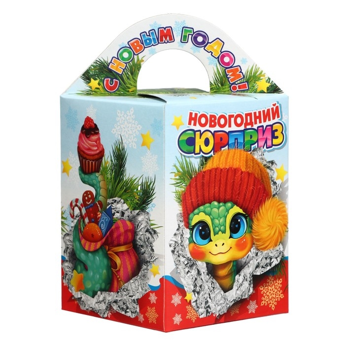 Новый год. Новогодний подарок "Киндер Куб", 300 г