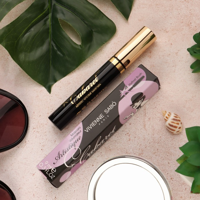 Тушь для ресниц Vivienne Sabo Cabaret, с эффектом сценического объёма, тон 01, цвет чёрный Тушь для ресниц Vivienne Sabo Cabaret, с эффектом сценического объёма, тон 01, цвет чёрный