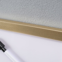 Фоторамка пластик на 4 фото 9х13 см магнитная доска, магниты, маркер, серебро 50х30х1,4 см   1042860