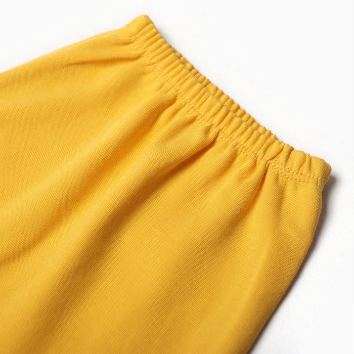 Комплект детский, цвет желтый, рост 74 см