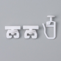 Карниз однорядный, 200 см, цвет белый