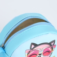 Сумка детская на молнии «Выбражулька», цвет голубой Сумка детская на молнии «Выбражулька», цвет голубой