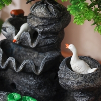 Фонтан "Горный цветок под деревом" 27х18 см (с подсветкой, без шарика) Фонтан "Горный цветок под деревом" 27х18 см (с подсветкой, без шарика)