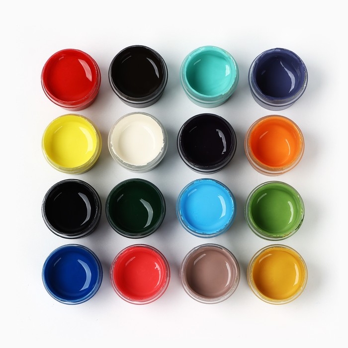 Гуашь 16 цветов 20 мл художественная &laquo;1 сентября&raquo;.