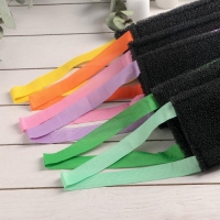 Губка для тела жёсткая &laquo;Чёрное золото&raquo;, 37&times;12 см, цвет МИКС